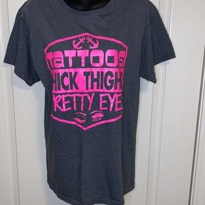 Tattoos thick thighs shirt